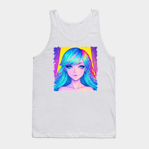 Beautiful young woman girl Tank Top by IDesign23